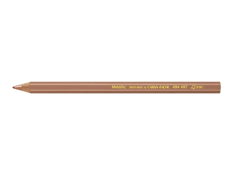 Caran d'Ache Farbstifte Maxi Metallic Bronze