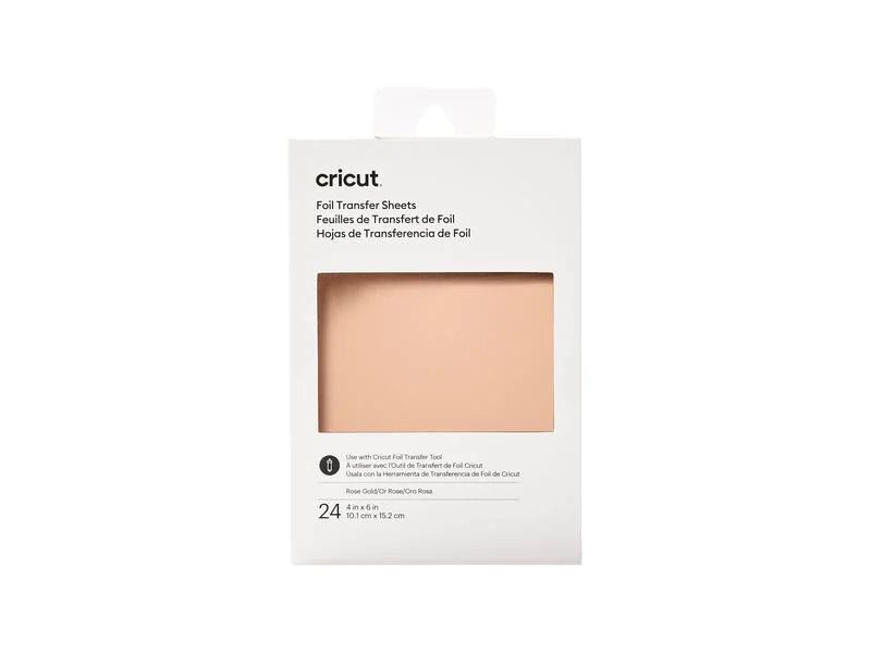 Cricut Transferfolie 10.1 x 15.2 cm Rosé , 24 Blatt