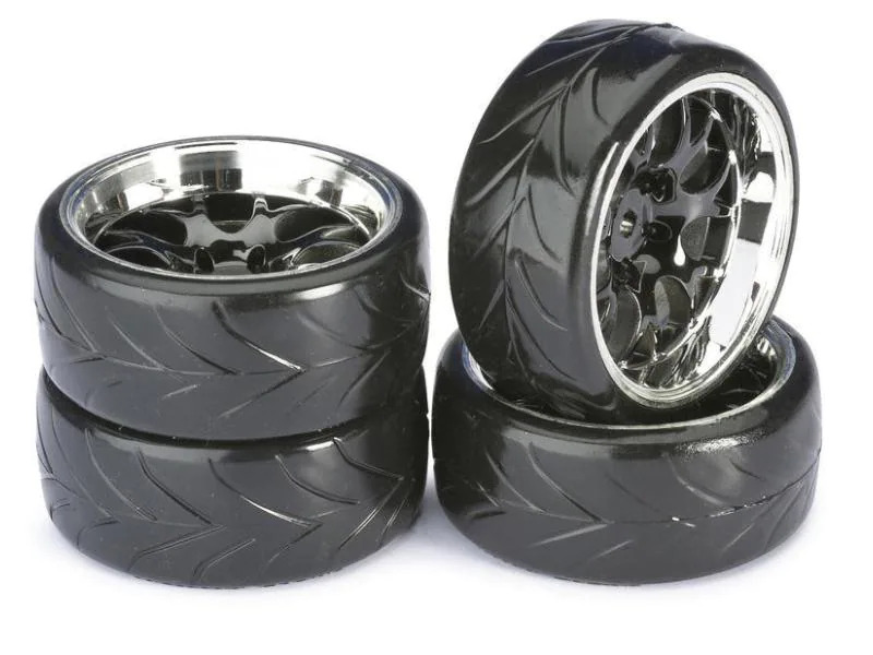 Absima Kompletträder Drift LP Profil A Wabe, 1:10, 4 Stück