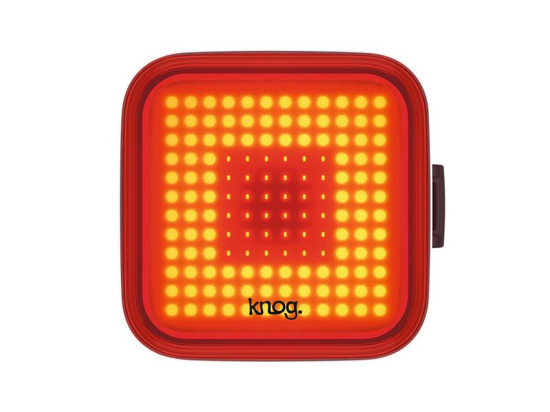 knog. Velolampe Blinder Square Rücklicht, Schwarz