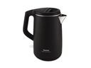 Tefal Wasserkocher Safe to touch 1.5 l, Schwarz/Silber
