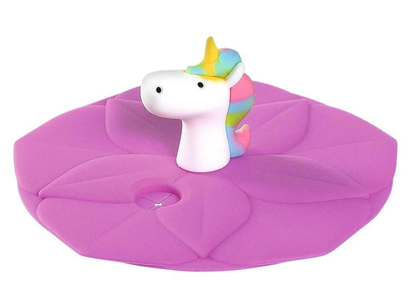 Leonardo Glasabdeckung Bambini Einhorn Mehrfarbig/Pink