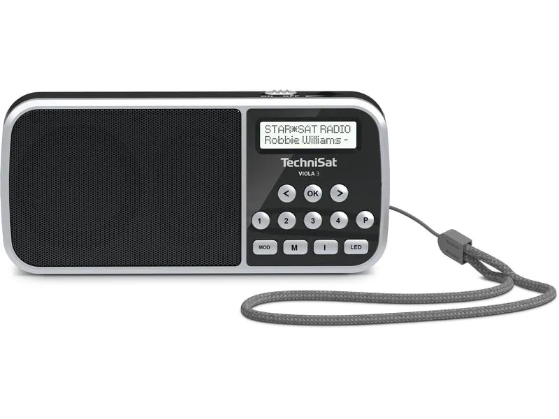 Technisat DAB+ Radio Viola 3 Schwarz