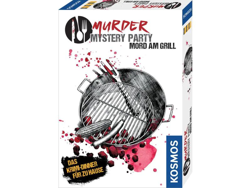 Kosmos Partyspiel Murder Mystery Party: Mord am Grill