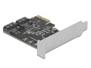 Delock Host Bus Adapter 2 Port SATA PCIe  Karte