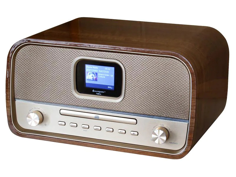 soundmaster Radio/CD-Player DAB970 Hellbraun