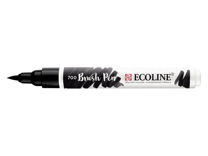 Talens Brushpen Ecoline Schwarz