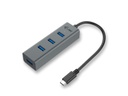 i-tec USB-Hub USB-C Metal 4x USB 3.0