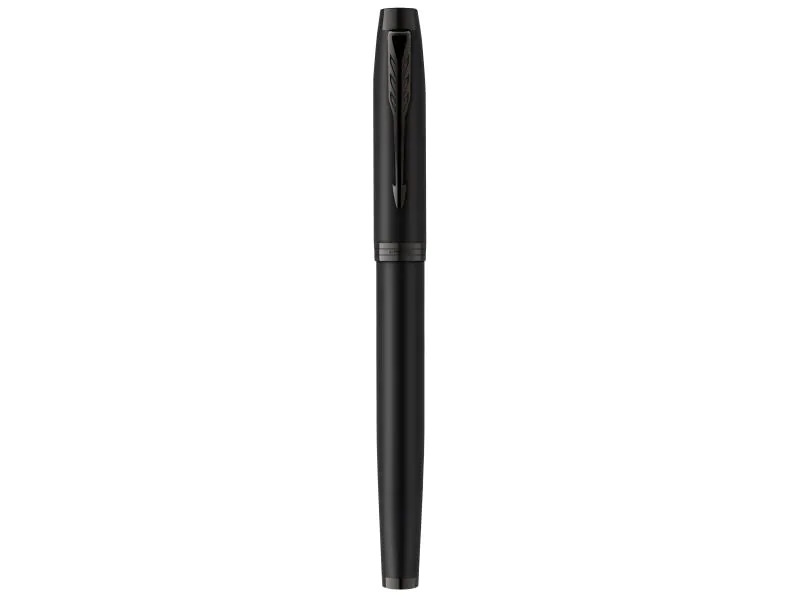 Parker Füllfederhalter IM Achromatic, Medium (M), Schwarz