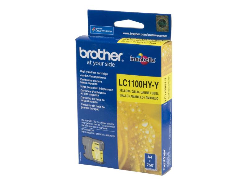 Brother Tinte LC-1100HYY Yellow