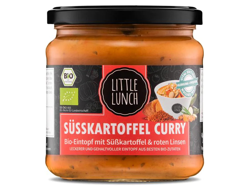 Little Lunch Gemüseeintopf Süsskartofel Currry Bio 350 ml