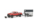 Bruder Spielwaren Off-Road Fahrzeug RAM 2500 Power Wagon Pferdeanhänger