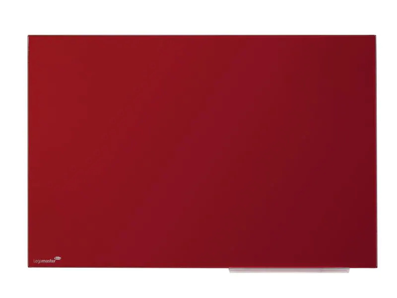 Legamaster Magnethaftendes Glassboard Colour 60 cm x 80 cm, Rot
