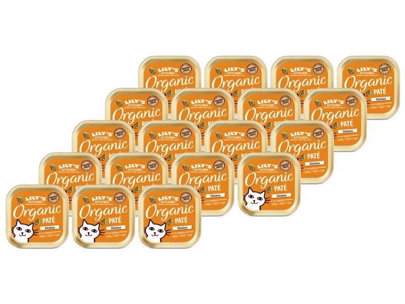 Lily's Kitchen Nassfutter Organic Huhn, 19 x 85 g