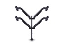 Multibrackets Tischhalterung Gas Lift Arm Quad bis 10 kg – Schwarz