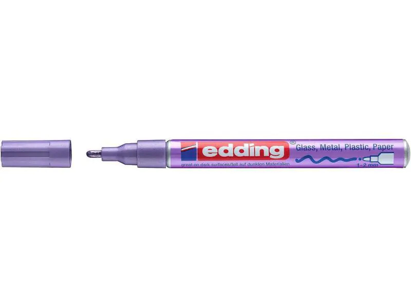 edding Lackmarker 751 CREA Violett metallic