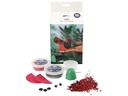 Creativ Company Modellier-Set Silk Clay Marienkäfer, 1 Set