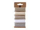 I AM CREATIVE Spitzenband Set 20 mm x 1 m