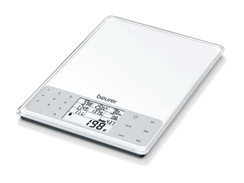 Beurer Küchenwaage DS61 Transparent