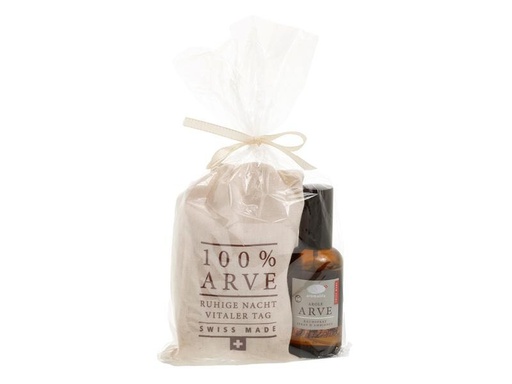 [90100114 1109320] Aromalife Duftöl-Set mit Arvenspänen und Raumspray 100 ml, 35 g