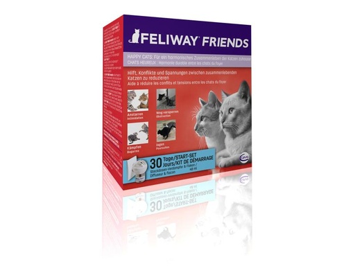 [90100124 608801] Feliway Wohlbefinden Friends Starter-Set, 48 ml