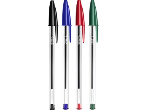 [90100170 912310] BIC Kugelschreiber Cristal Origin 0.32 mm, assortiert, 10 Stück