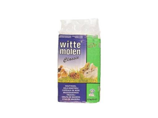 [90100189 873389] Witte Molen Einstreu Top Fresh Holzfaser, 2.5 kg