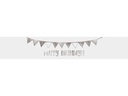URSUS Banderole Happy Birthday aus Transparentpapier