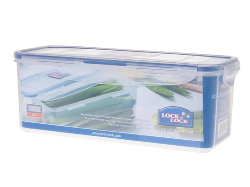 [90100467 497336] Lock &amp; Lock Vorratsbehälter 2 l, Transparent