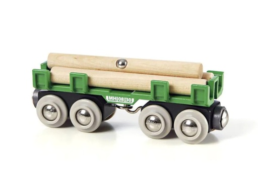 [90100514 483505] BRIO Eisenbahn Langholzwagen