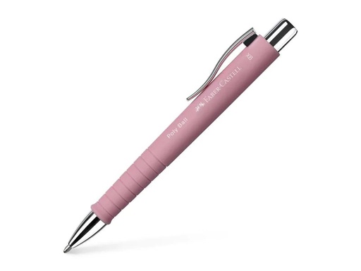 [90100854 1036435] Faber-Castell Kugelschreiber Poly Ball XB, Rosé