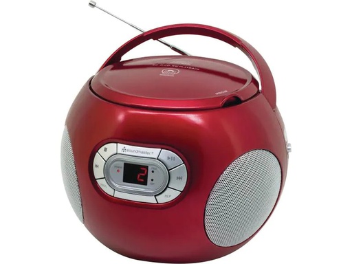 [90100872 890184] soundmaster Radio/CD-Player SCD2120 Rot