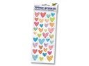 Folia Motivsticker Epoxy Herzen Mehrfarbig  1 Stück