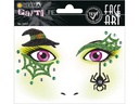 Herma Stickers Tattoos Face Art Hexe, 1 Stück