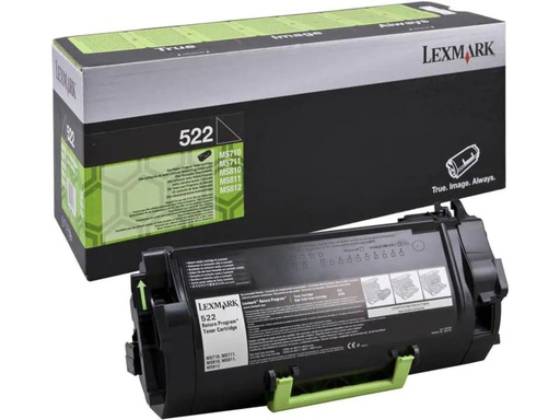 [90101218 254412] Lexmark Toner 52D2000 Black