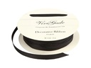Creativ Company Textilband 6 mm x 15 m, Schwarz