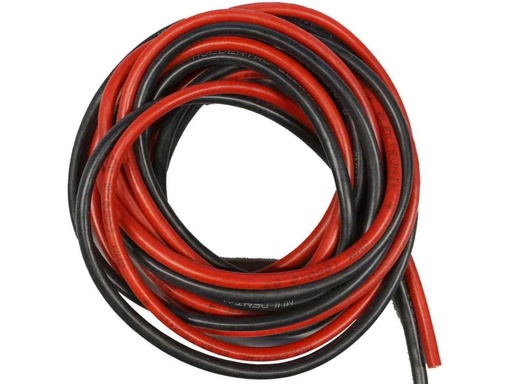 [90101335 521973] Muldental Silikonlitze 1.0 mm² 2 x 2 m