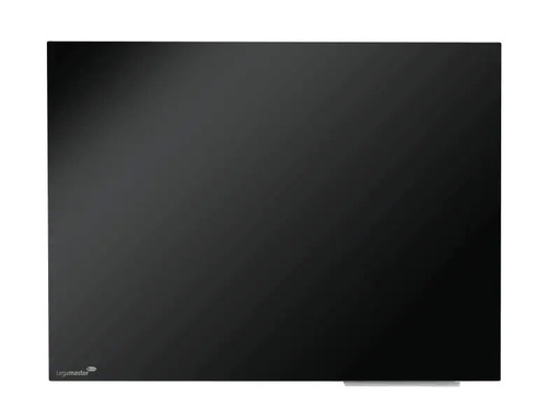 [90010126 917967] Legamaster Magnethaftendes Glassboard Colour 40 cm x 60 cm, Schwarz