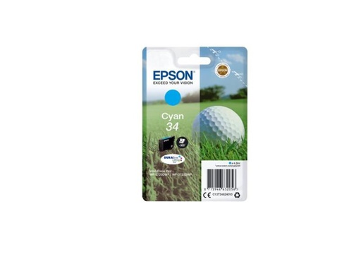 [90010135 778282] Epson Tinte Epson C13T34624010 Cyan
