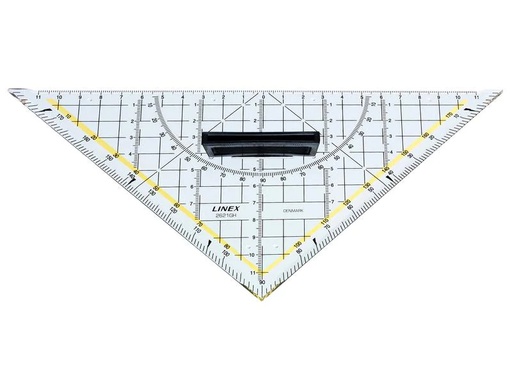 [90101761 514799] Linex Geodreieck/Dreieck 22.5 cm