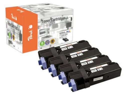 [90101819 599277] Peach Tonerset Epson C13S050627-30 Black/Cyan/Magenta/Yellow