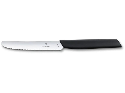 [90101866 1211560] Victorinox Tafelmesser Swiss Modern 1 Stück, Schwarz