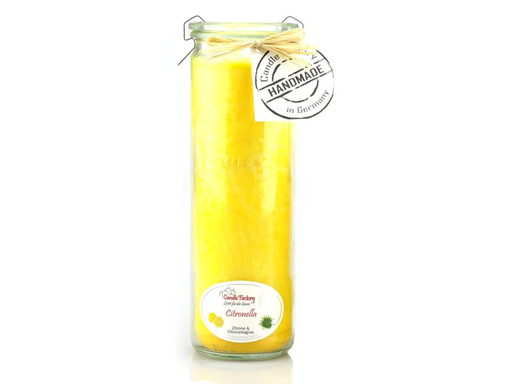 [90101896 1162130] Candle Factory Anti-Mücken-Kerze Citronella Mini Jumbo