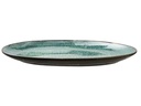 Bitz Servierplatte 36 x 25 cm Schwarz/Grün