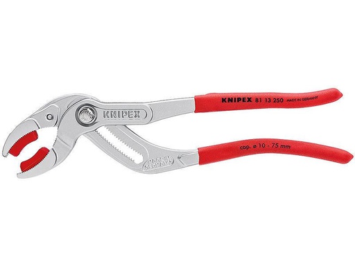 [90102014 695709] Knipex Siphonzange Ø 10 - 75 mm verchromt