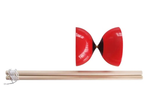 [90102299 852121] Schildkröt Funsports Diabolo Set Rot