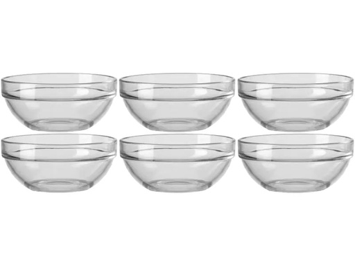 [90102322 1063610] Montana Schale Trend 14 cm, 6 Stück, Transparent