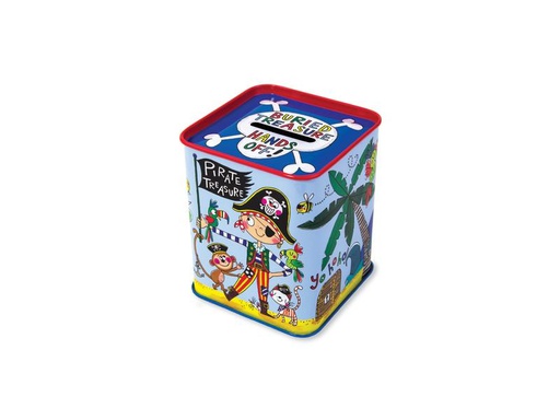 [90102353 1189658] Rachel Ellen Spardose Piraten, Hellblau