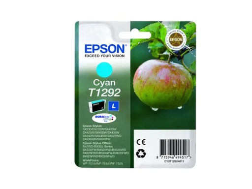 [90102480 630002] Epson Tinte T12924012 Cyan
