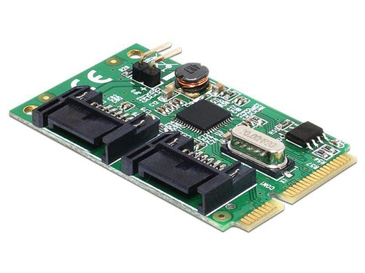 [90102539 242378] Delock Host Bus Adapter Mini-PCIe – SATA3, 2Port Controller